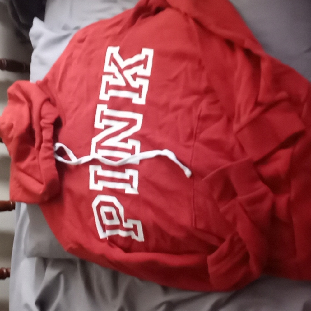 dark orange PINK hoodie